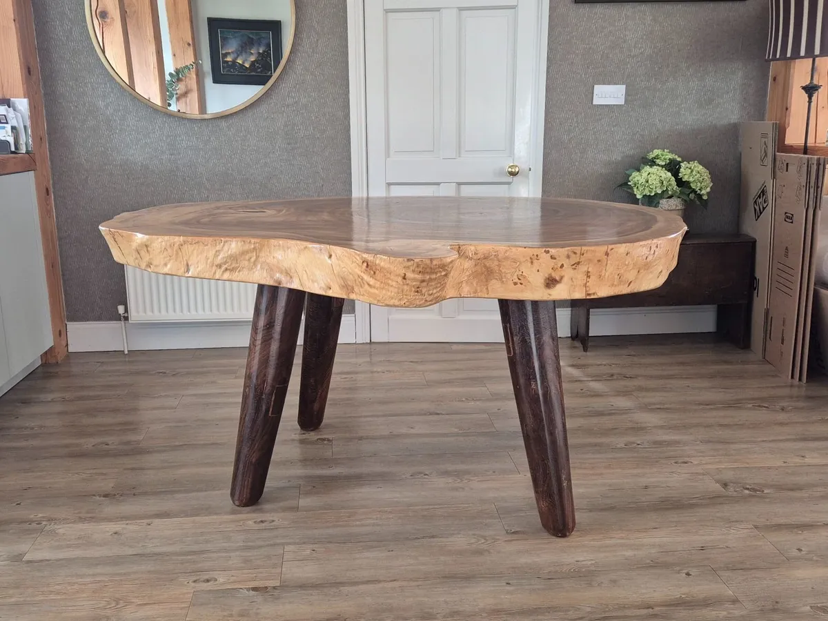 Dining Table Acacia Wood - Image 2