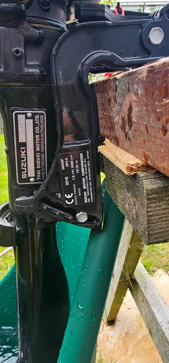 Suzuki DF2.5 LONG SHAFT OUTBOARD - Image 3
