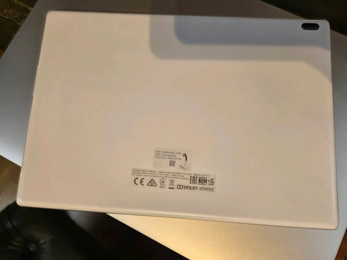 Lenovo tablet- Model TB-X304F - Image 2