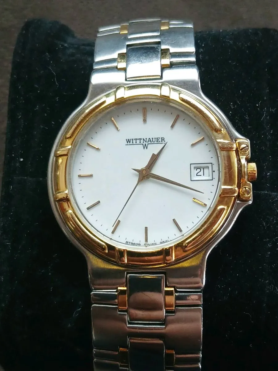 Genuine Swiss made Witnauer-Longines.GOLD BEZEL - Image 1
