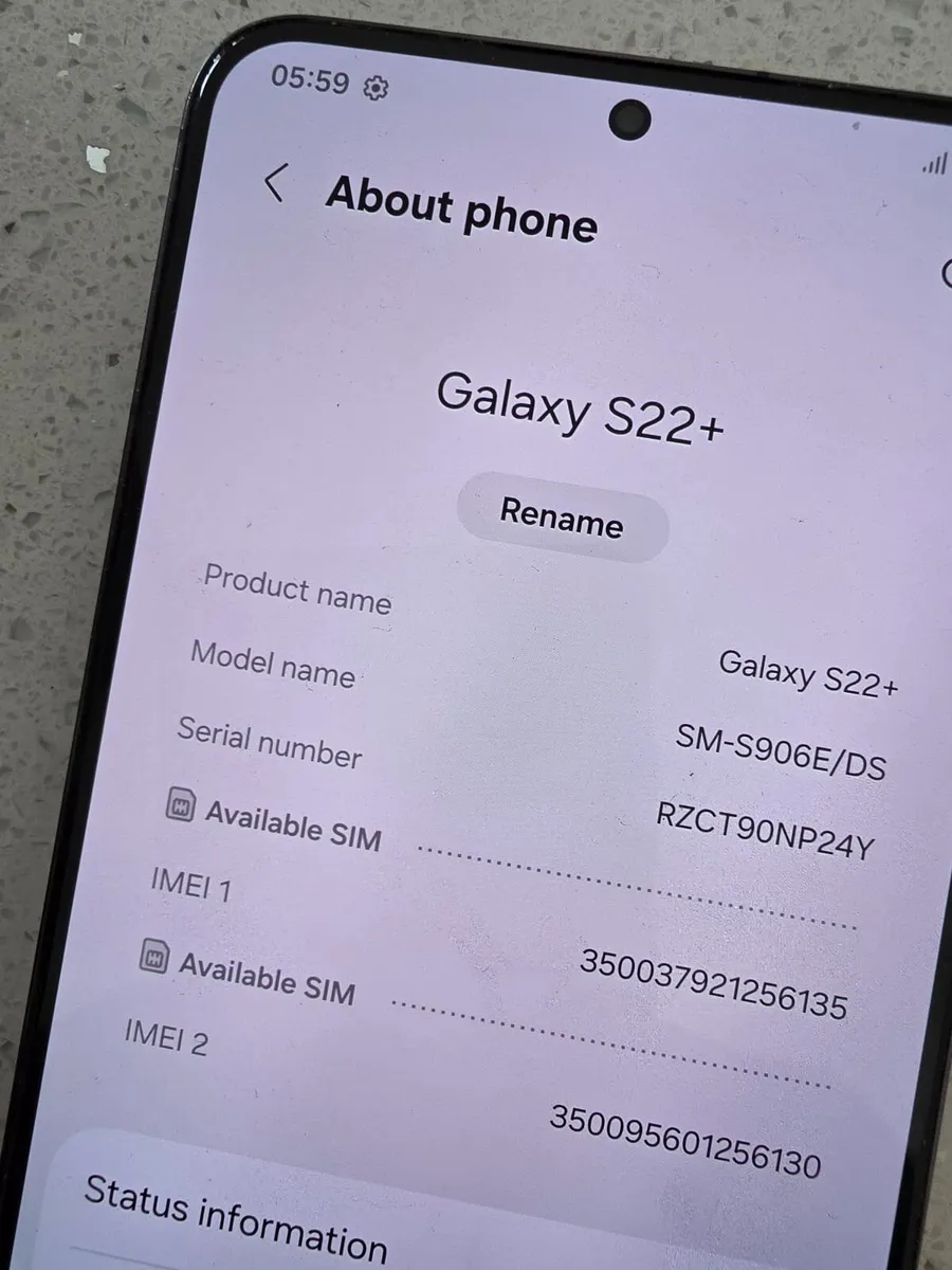 Samsung S22 plus 128gb - Image 2