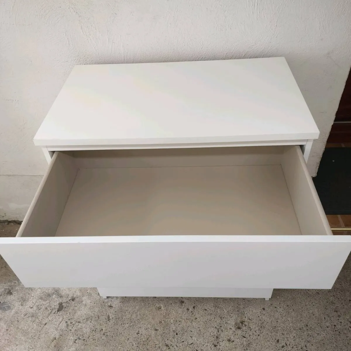 Chest of 4 drawers Malm white - Image 2