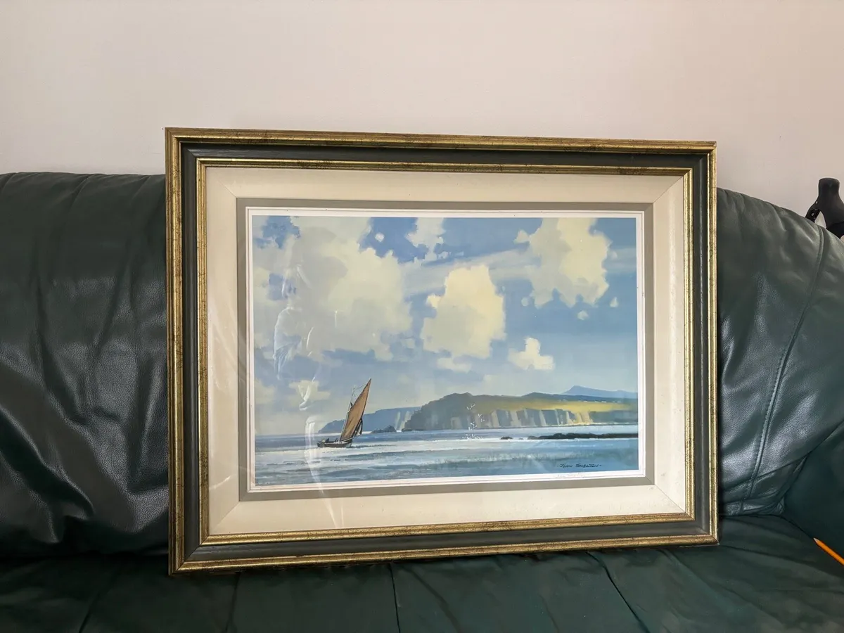 Signed Framed John Skelton Print - Summer Breeze - Image 1