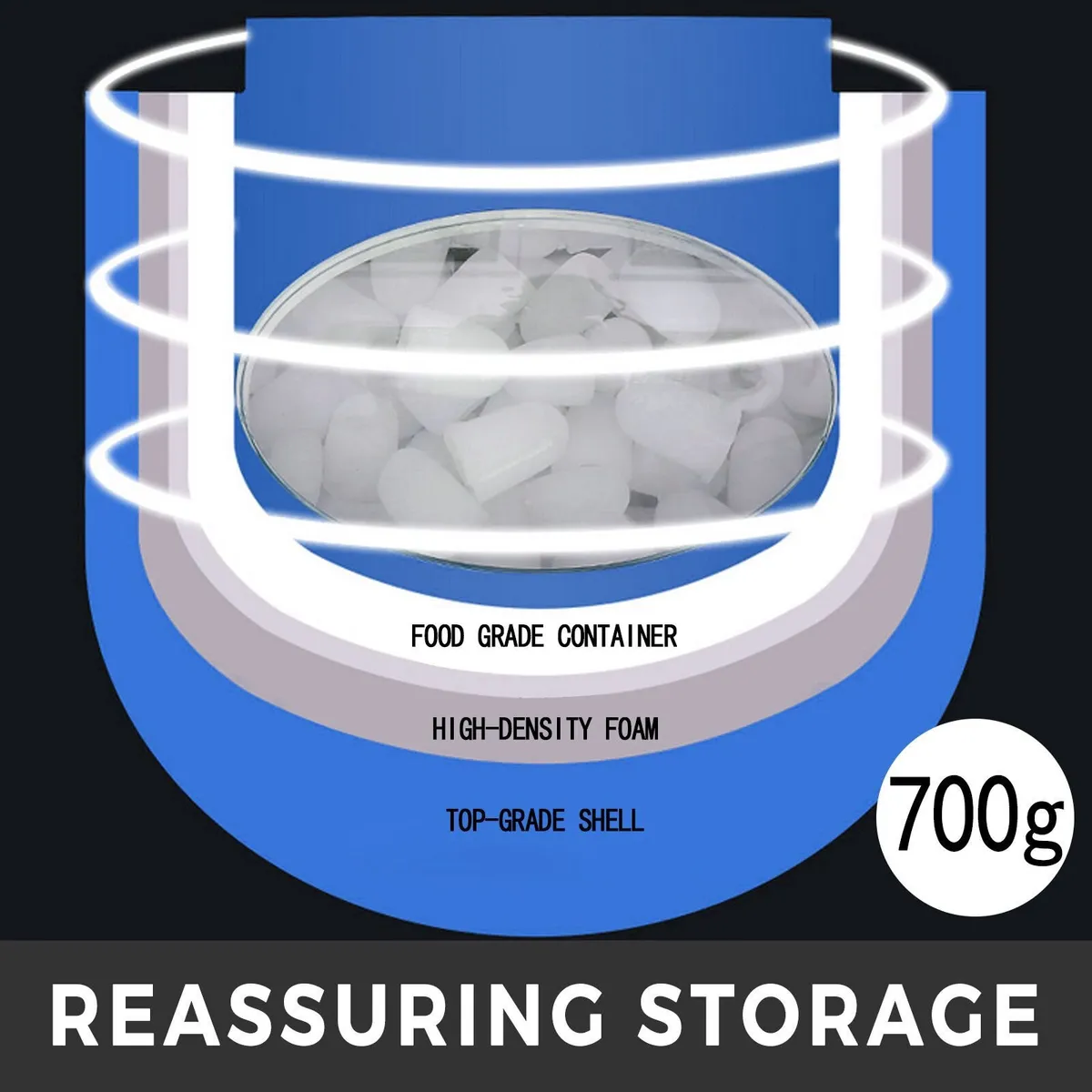 Ice Cube Maker Machine 2.2L Tank 26lbs Day - Image 3