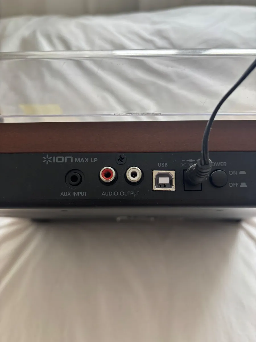 Ion Max LP Vinyl Player For Sale - Image 3