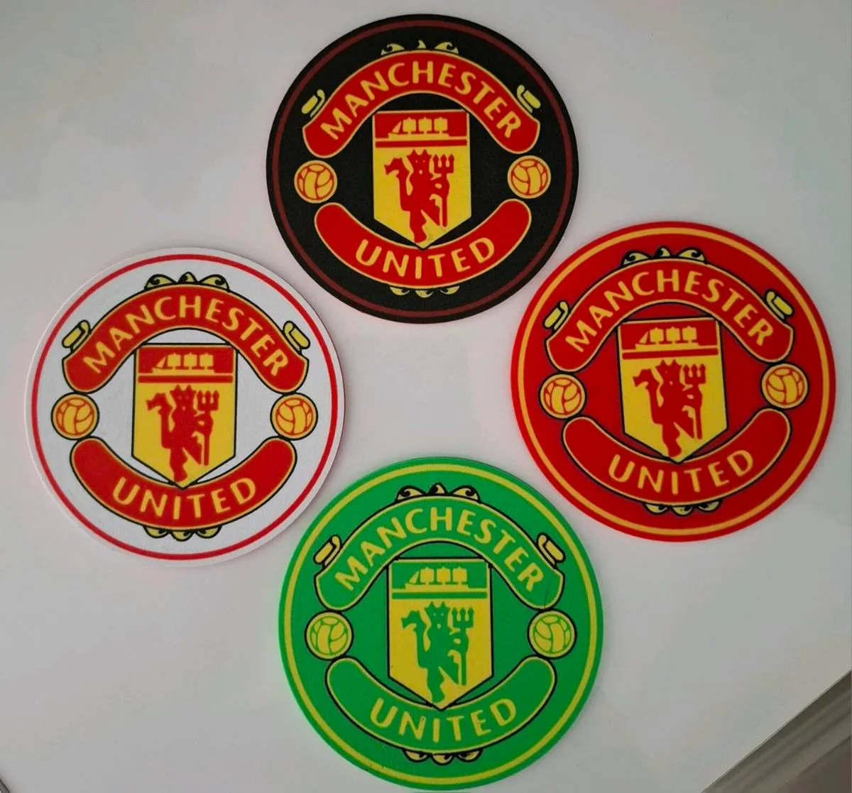 Manchester utd coasters - Image 1
