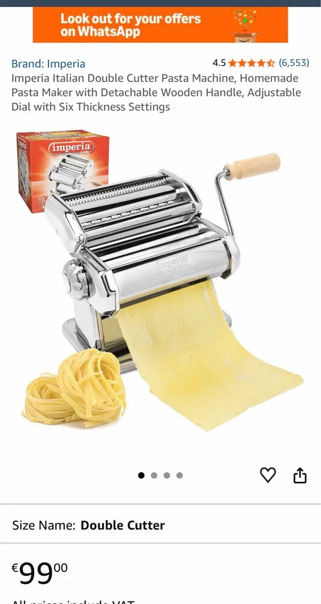 Imperia Pasta maker - Image 1