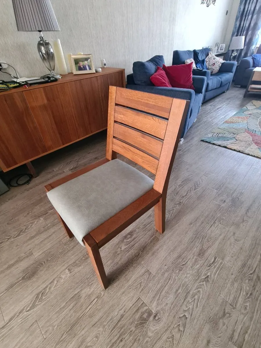 6 dining chairs - Image 2