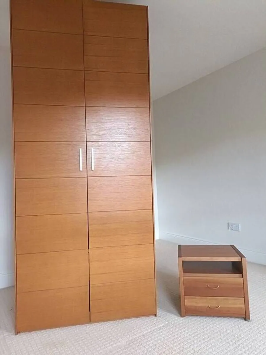 Wardrobe & Bedside Locker - Image 2