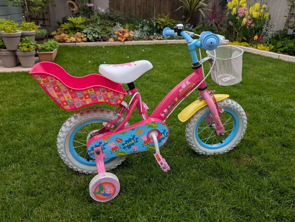 Peppa Pig Children's Bike 12 inch - Image 2