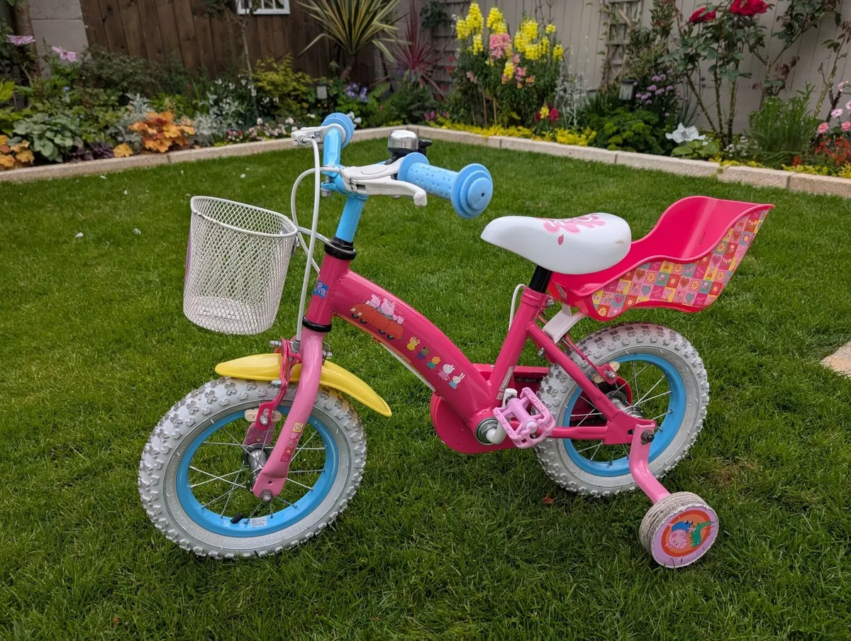 Peppa Pig Children's Bike 12 inch - Image 1
