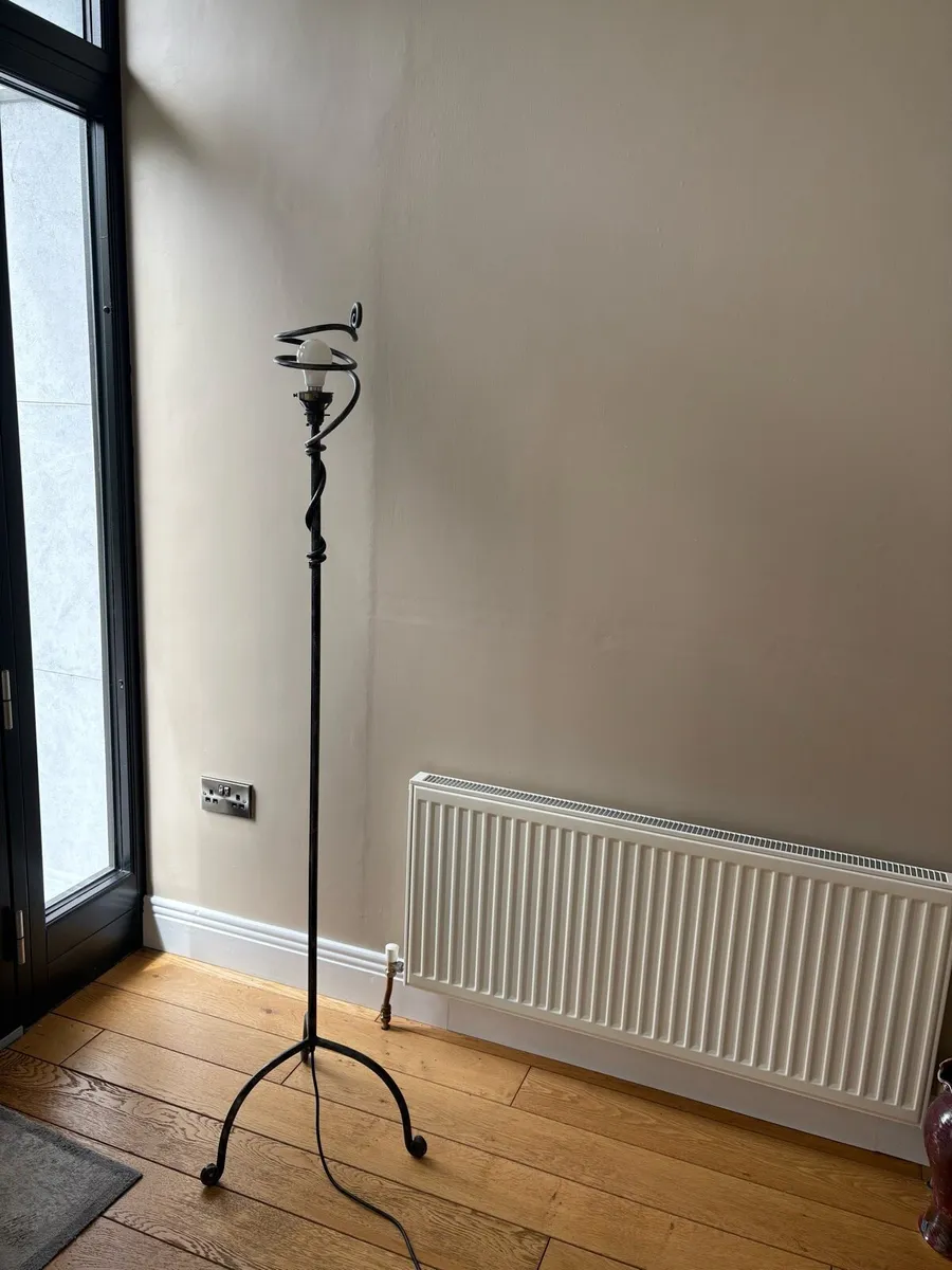Cast Iron Lamp for Living Room - Image 1