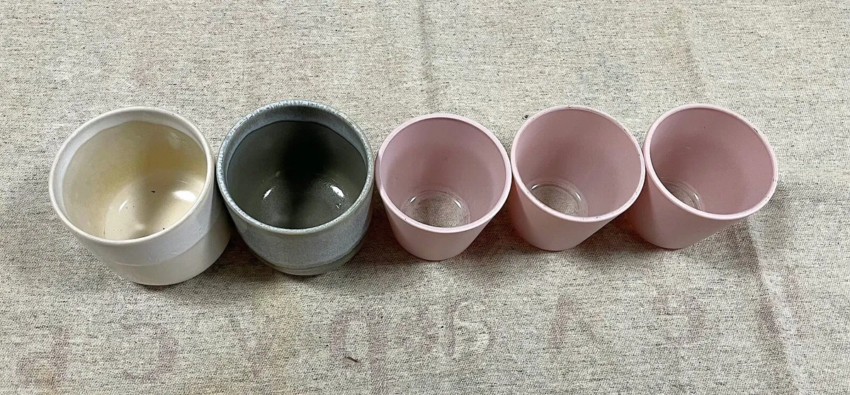 Small ceramic Flower pots (2 lots) - Image 4