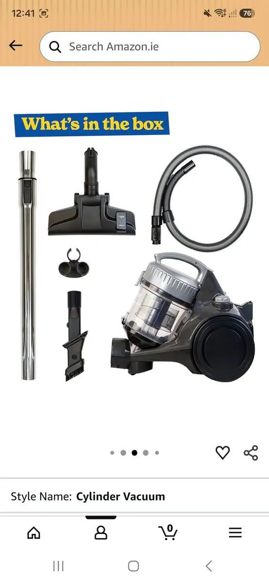 Russell Hobbs Vacuum Cleaner in perfect condition - Image 3