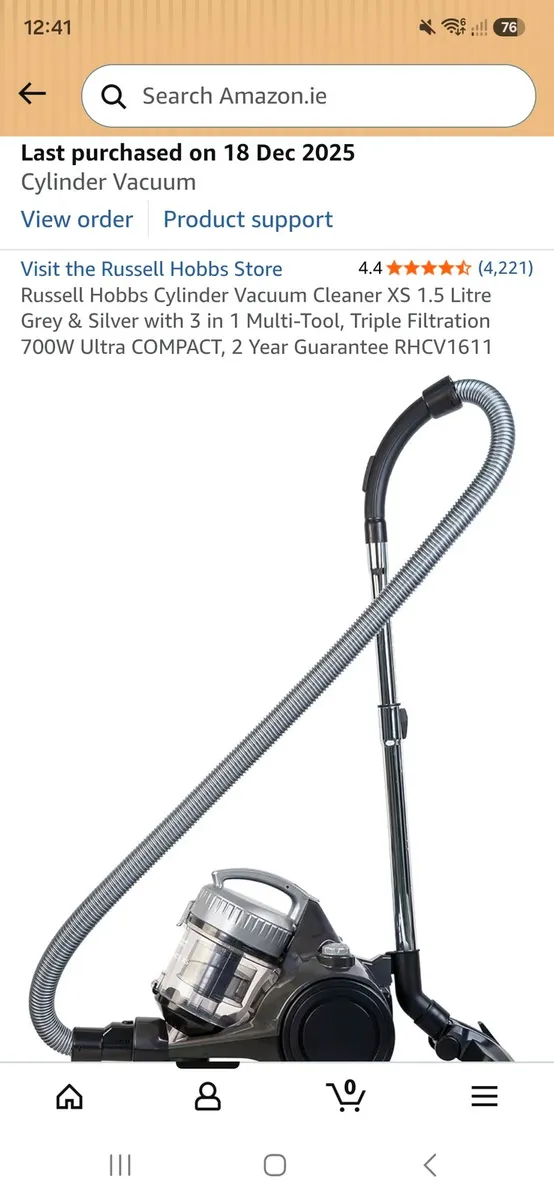 Russell Hobbs Vacuum Cleaner in perfect condition - Image 4