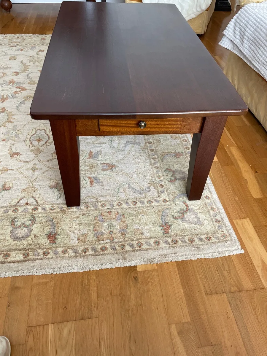 Teak coffee table - Image 1
