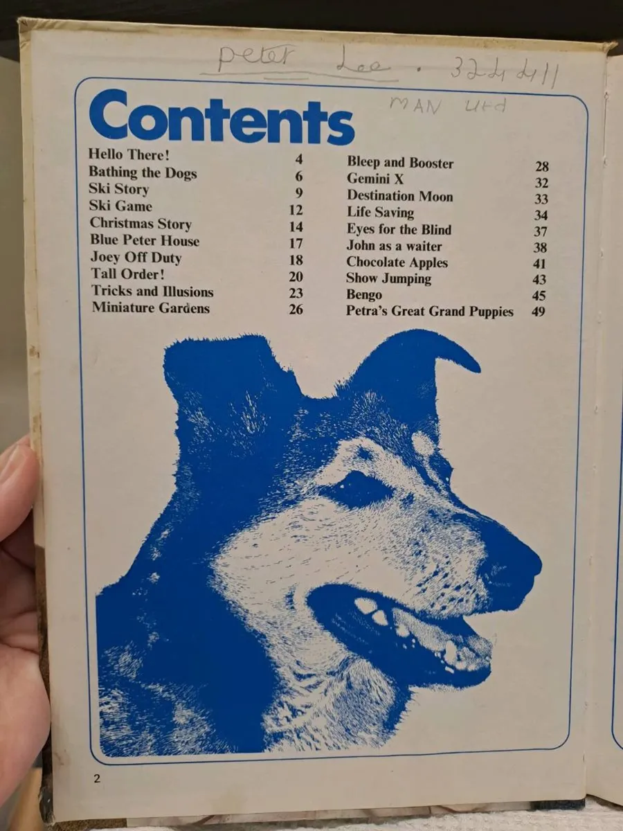 1968 Blue Peter Fifth Book Vintage BBC Annual - Image 3