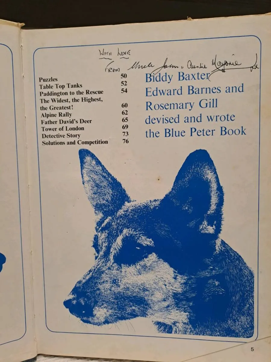 1968 Blue Peter Fifth Book Vintage BBC Annual - Image 4