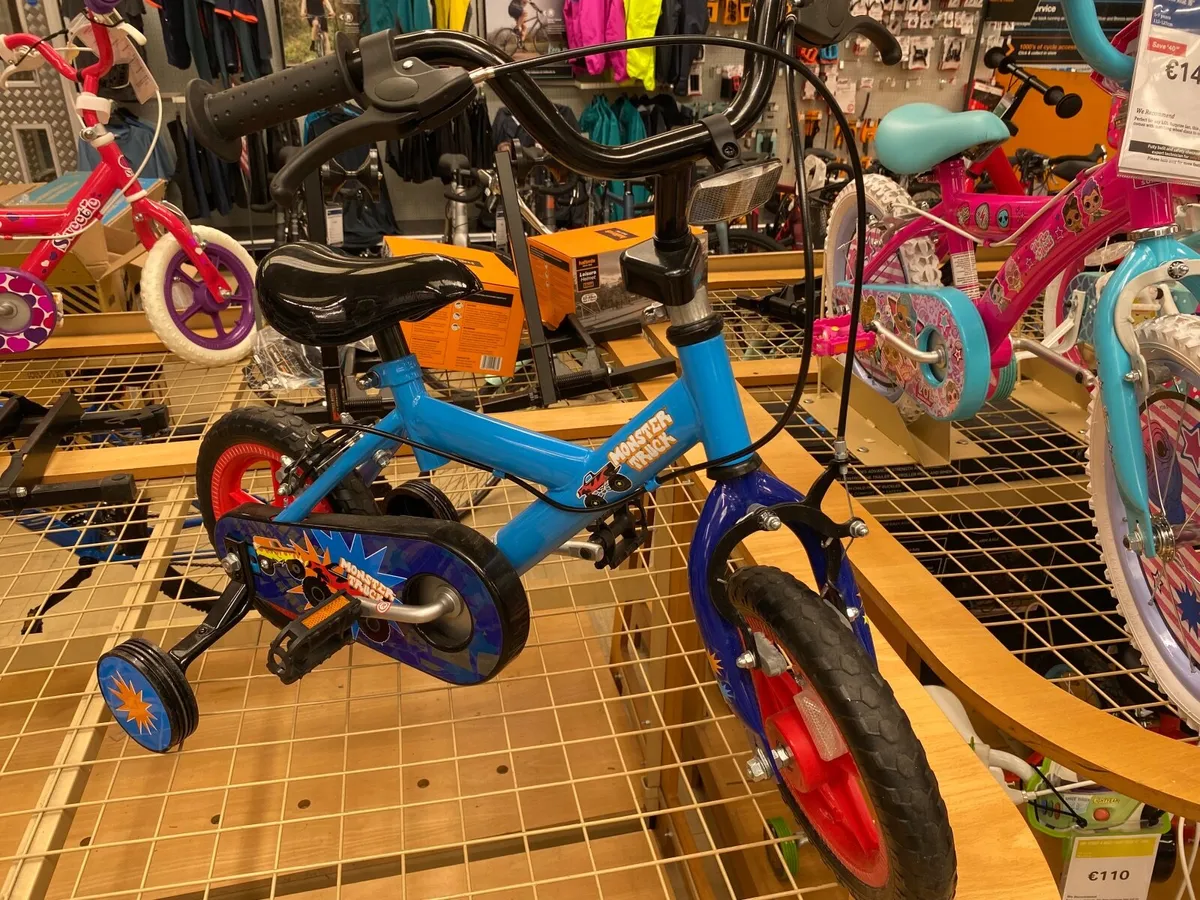 Bike with support balance  wheel - Image 3