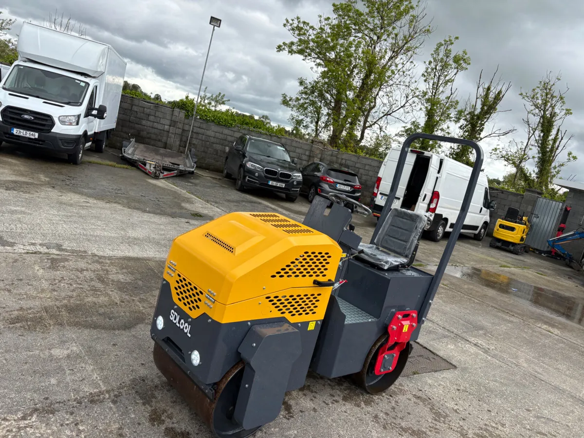 New 1 Ton Twin Drum Vibrating Roller - Image 2