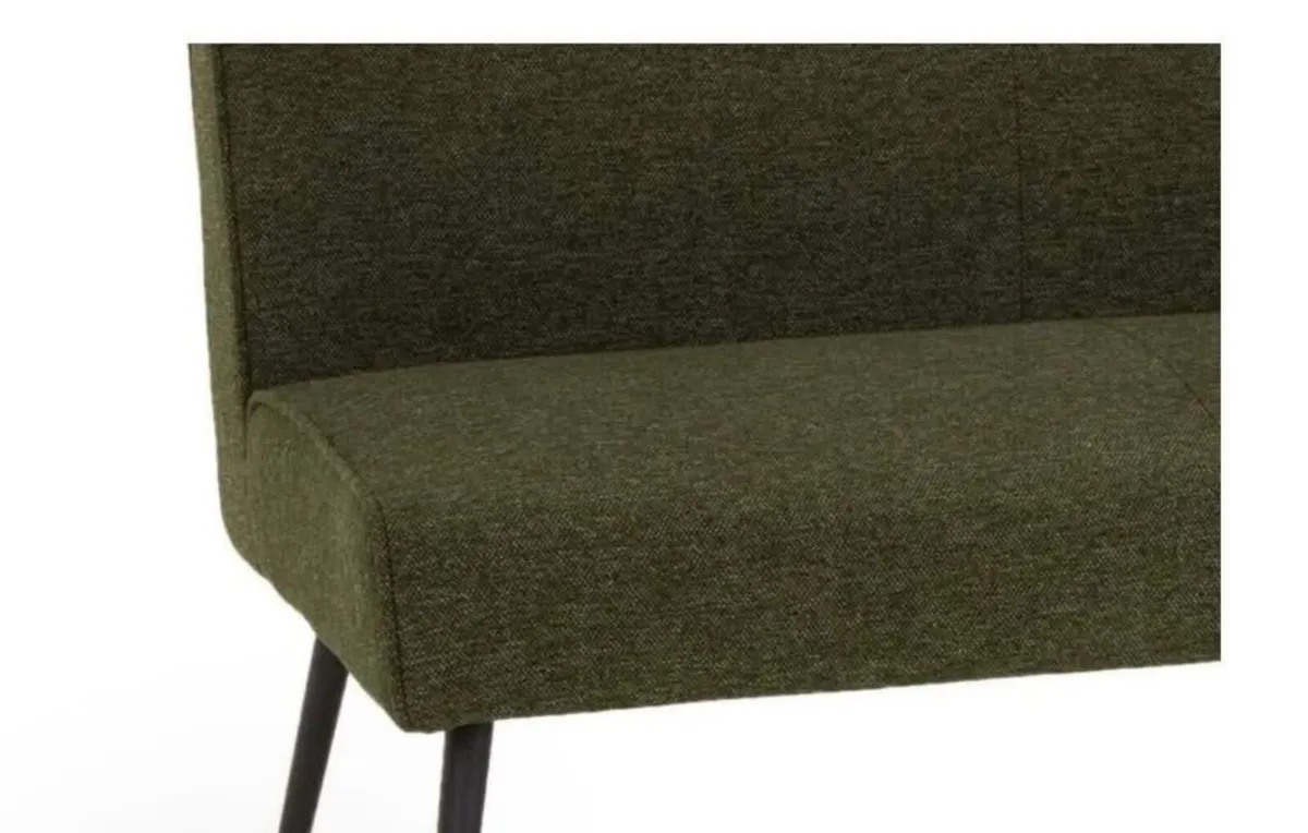 DECKER BENCH WITH BACK -MOSS GREEN - Image 2