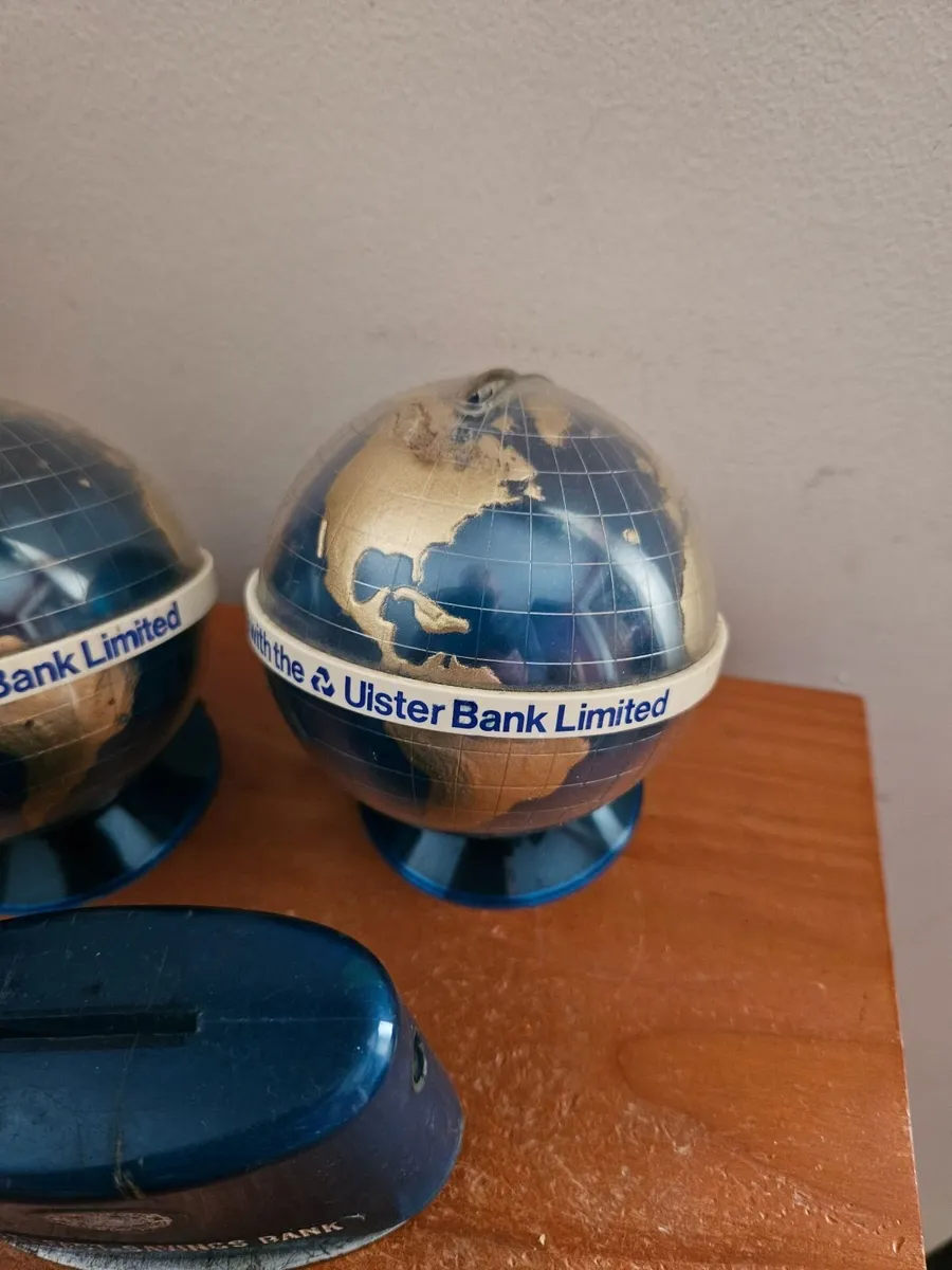 Vintage Ulster Bank Savings Boxes - Image 3