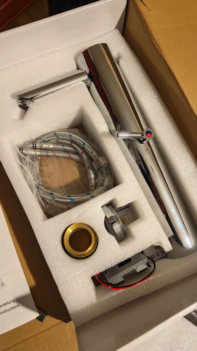 New Automatic Sensor Tap / Bathroom Faucet, Unused - Image 1