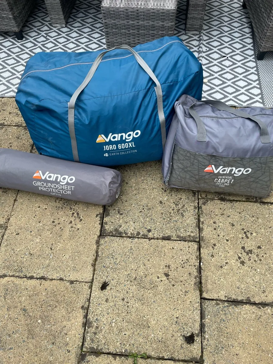 Vango Joro 600xl and equipment bundle - Image 1
