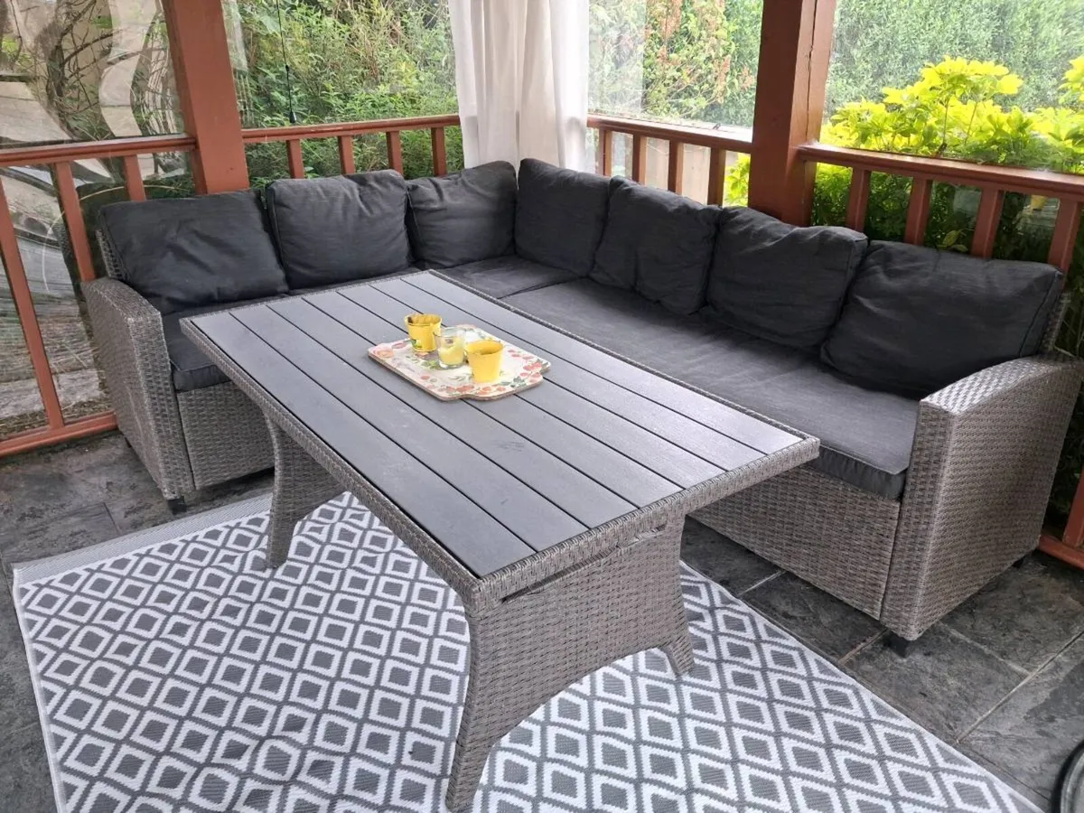Rattan Patio Set - Image 1
