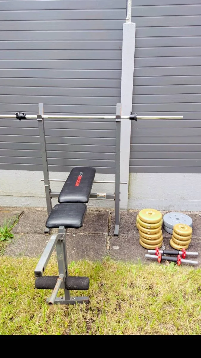 Weight benches Weights barbell dumbbells - Image 1