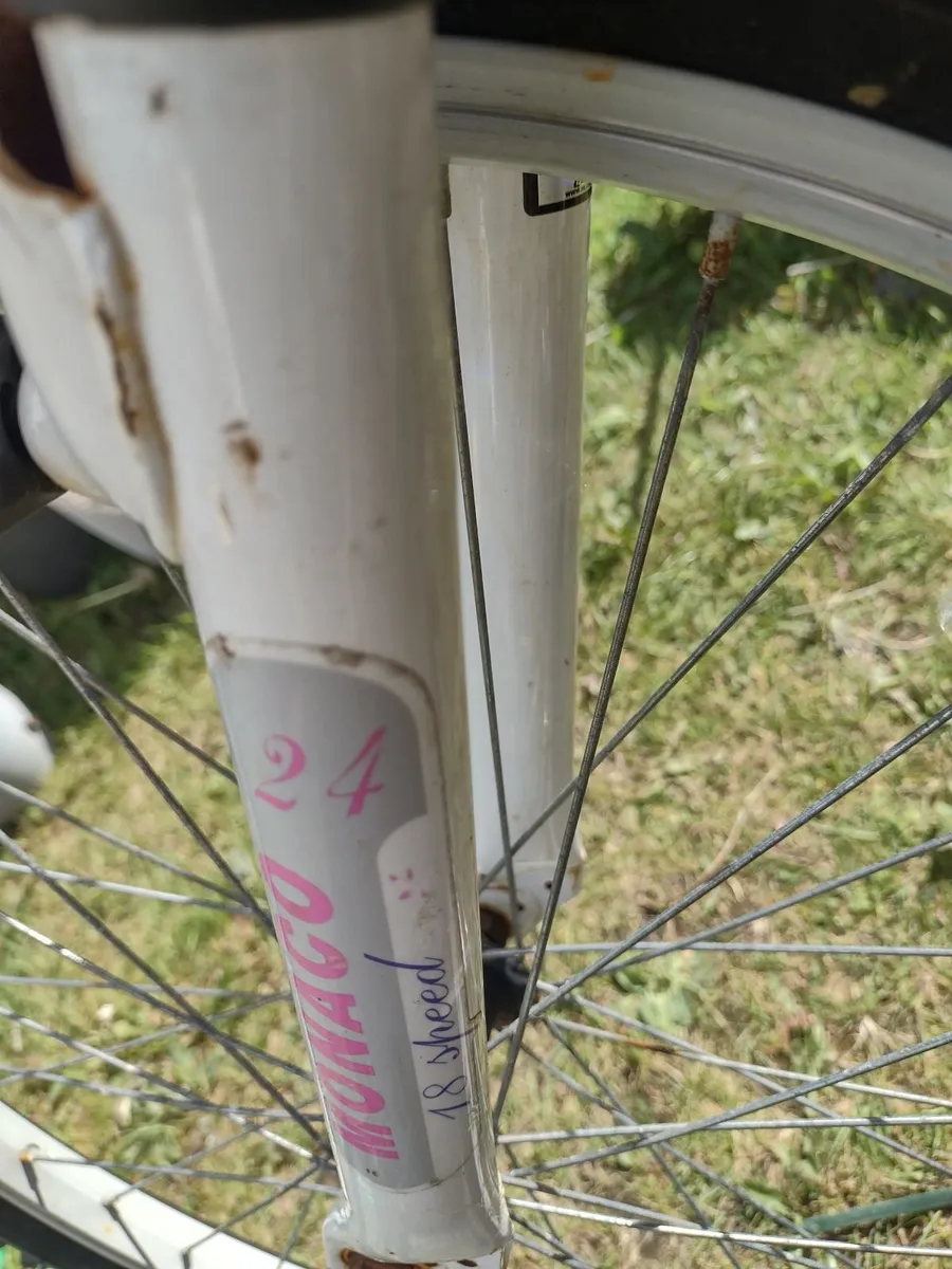 24" wheel mountain bike with front suspension - Image 4