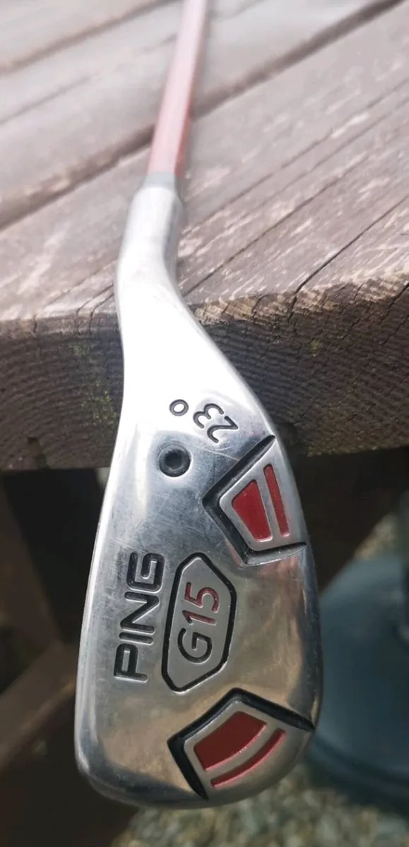 Ping G15, 23 degree, No.4 hybrid, regular flex - Image 1