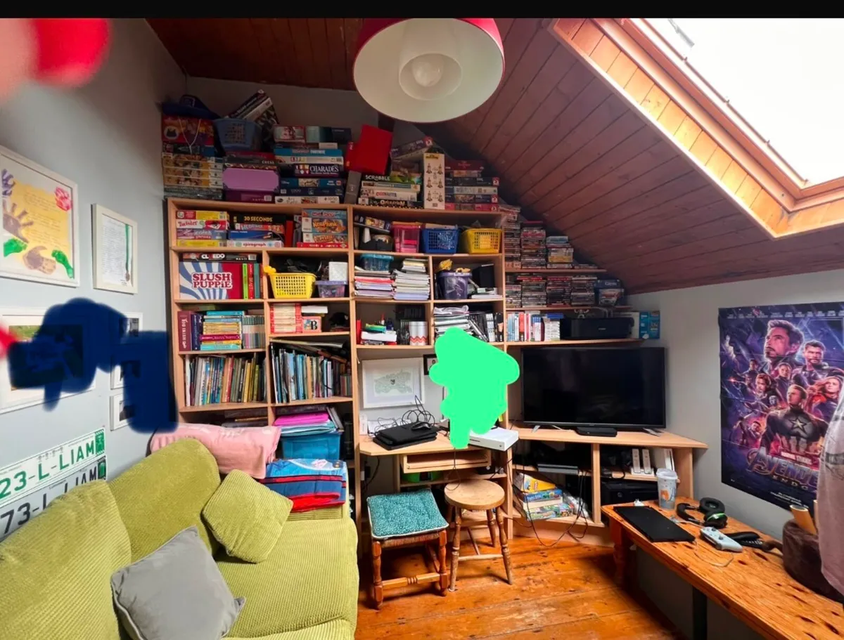 Shelves in Living Room - Image 1