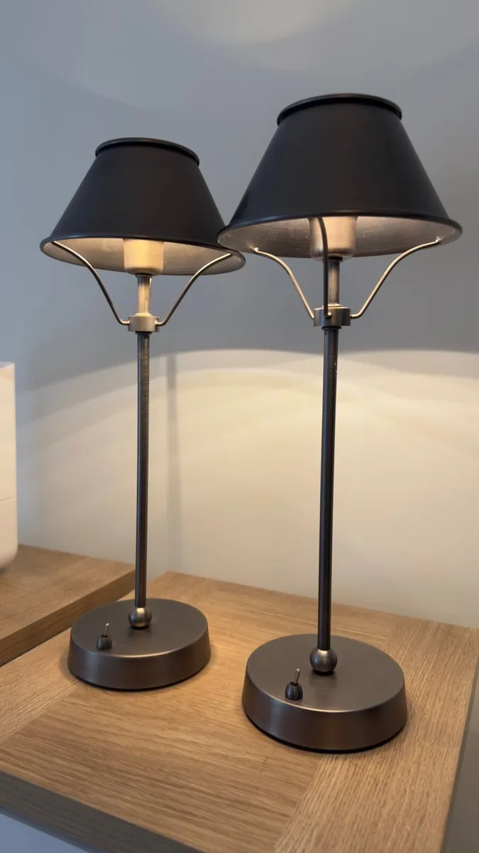 *SAVE €76* 2 x Next Hector Rechargeable Lamps - Image 3