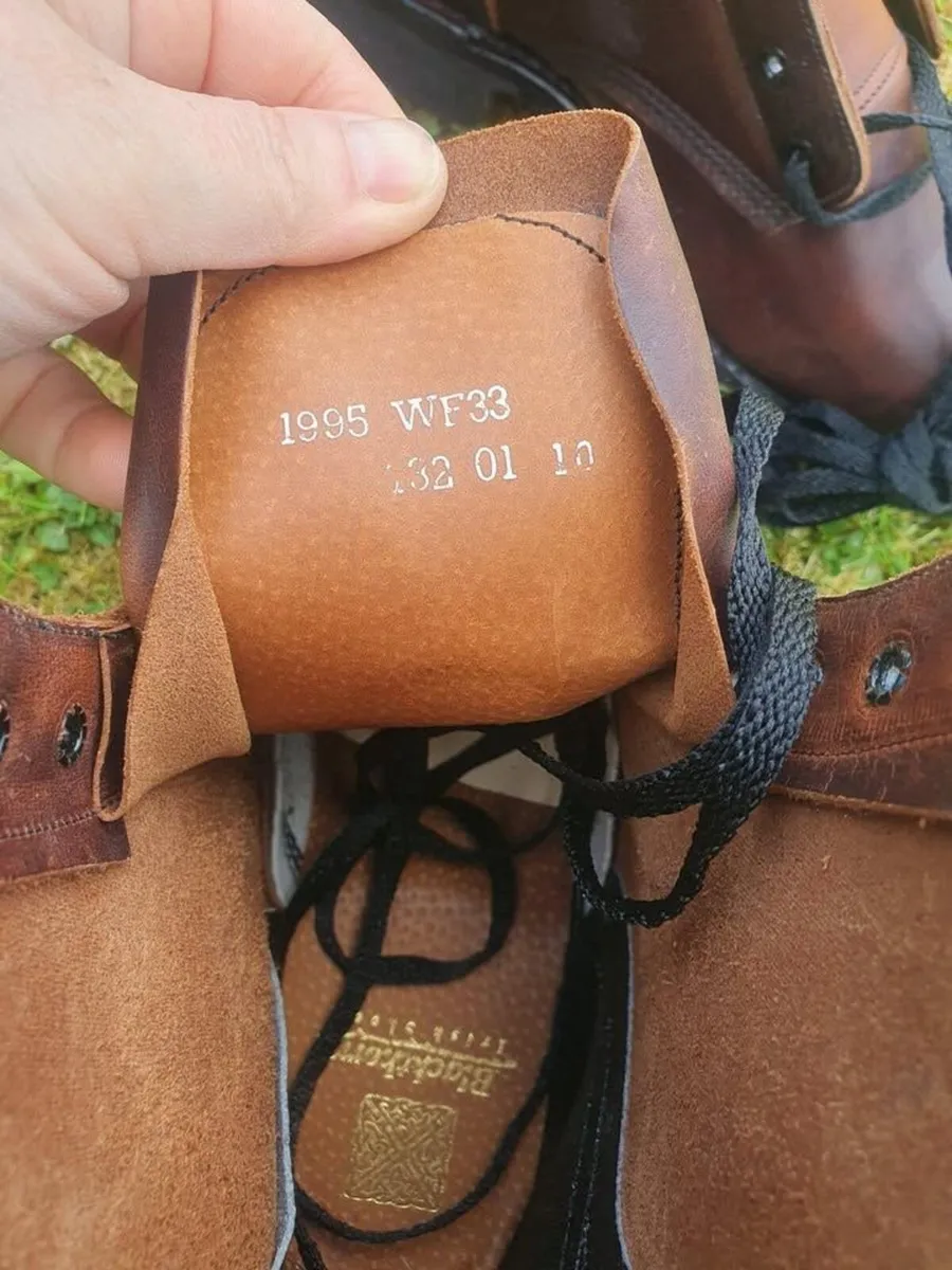 NEW full leather safety shoes size 10 - Image 2