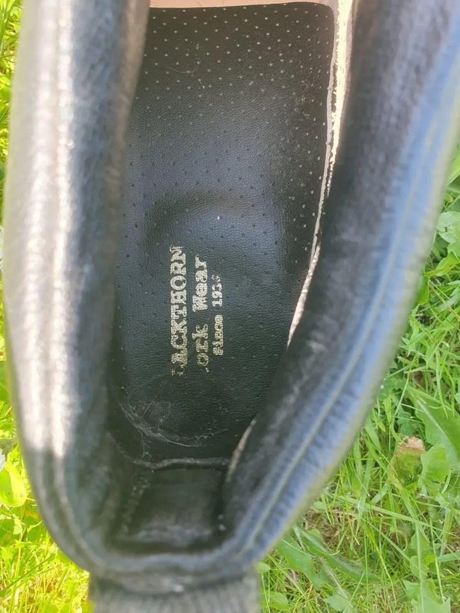 NEW safety leather shoes size 11 - Image 2