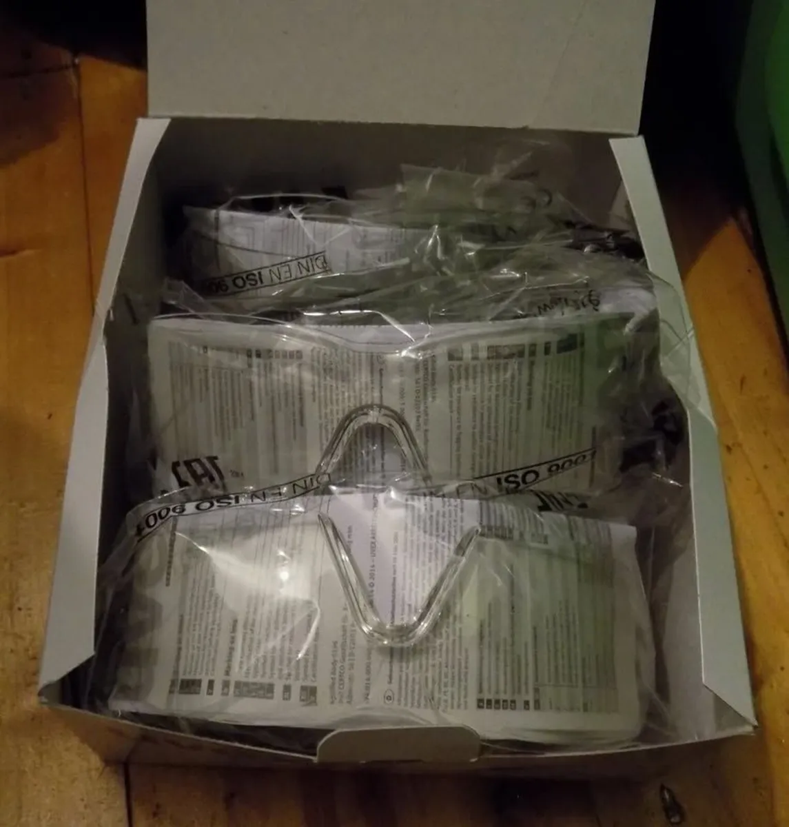 box of safety glasses (5 pairs) - Image 2