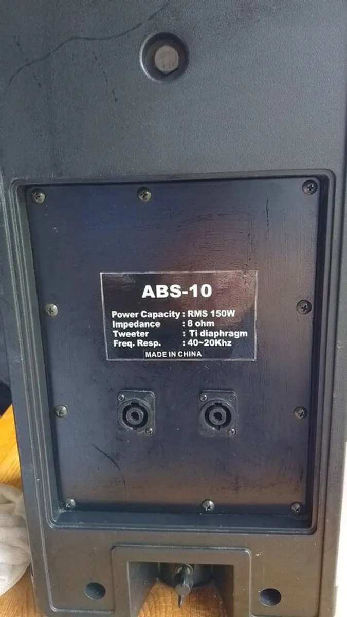 Meridian PA Speaker & Amp; 6-Way Mixer - Image 2