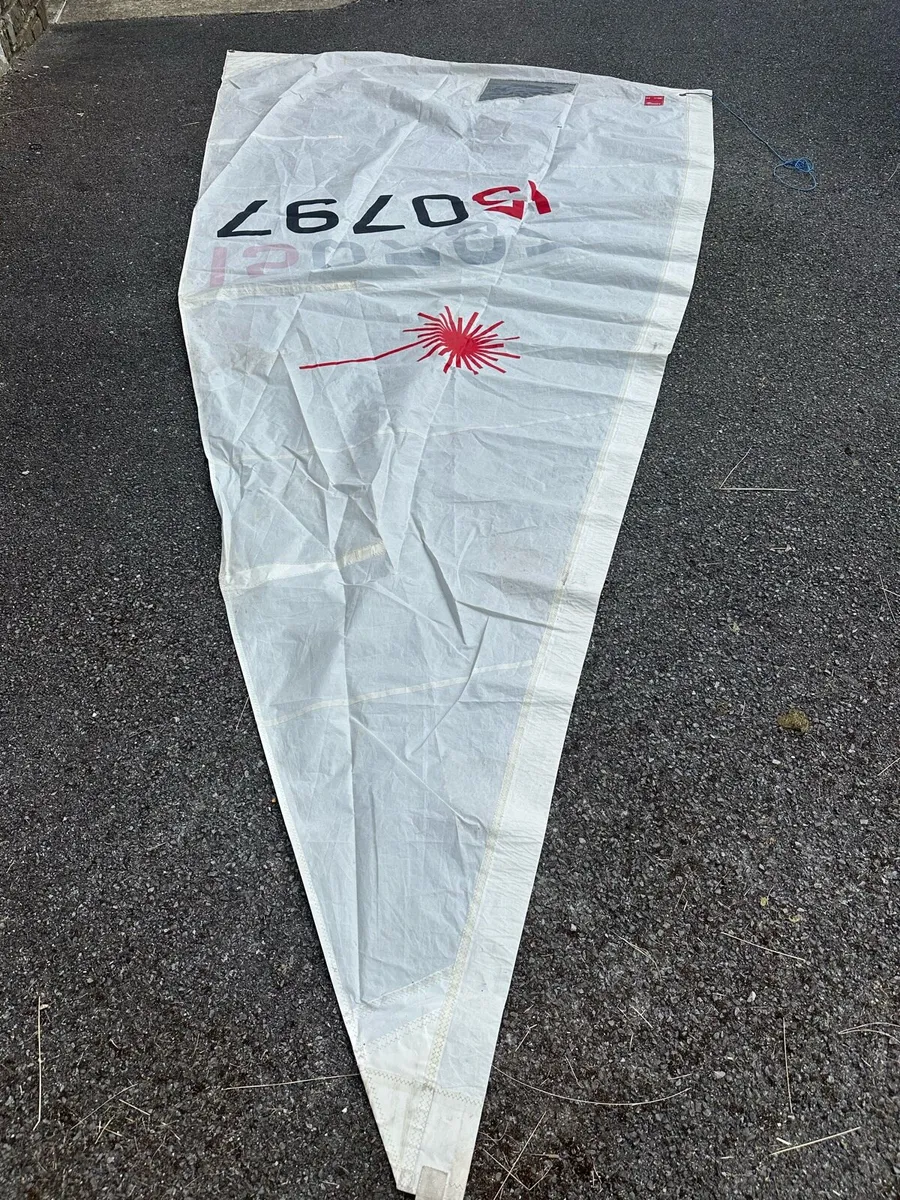 Full size laser bottom section & sail - Image 3