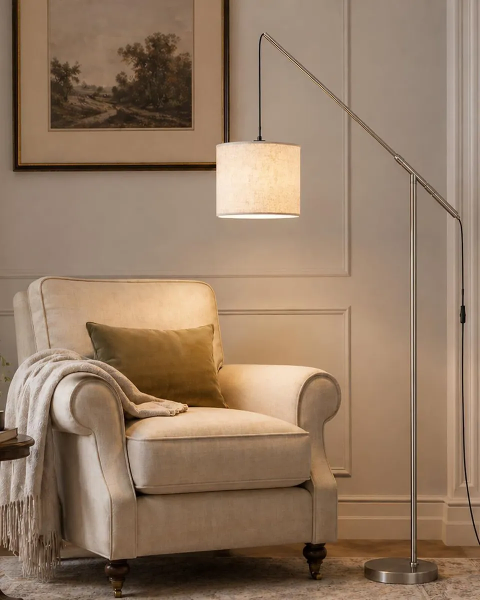 Floor Lamp 79 Modern Arc Standing Lamps with - Image 2