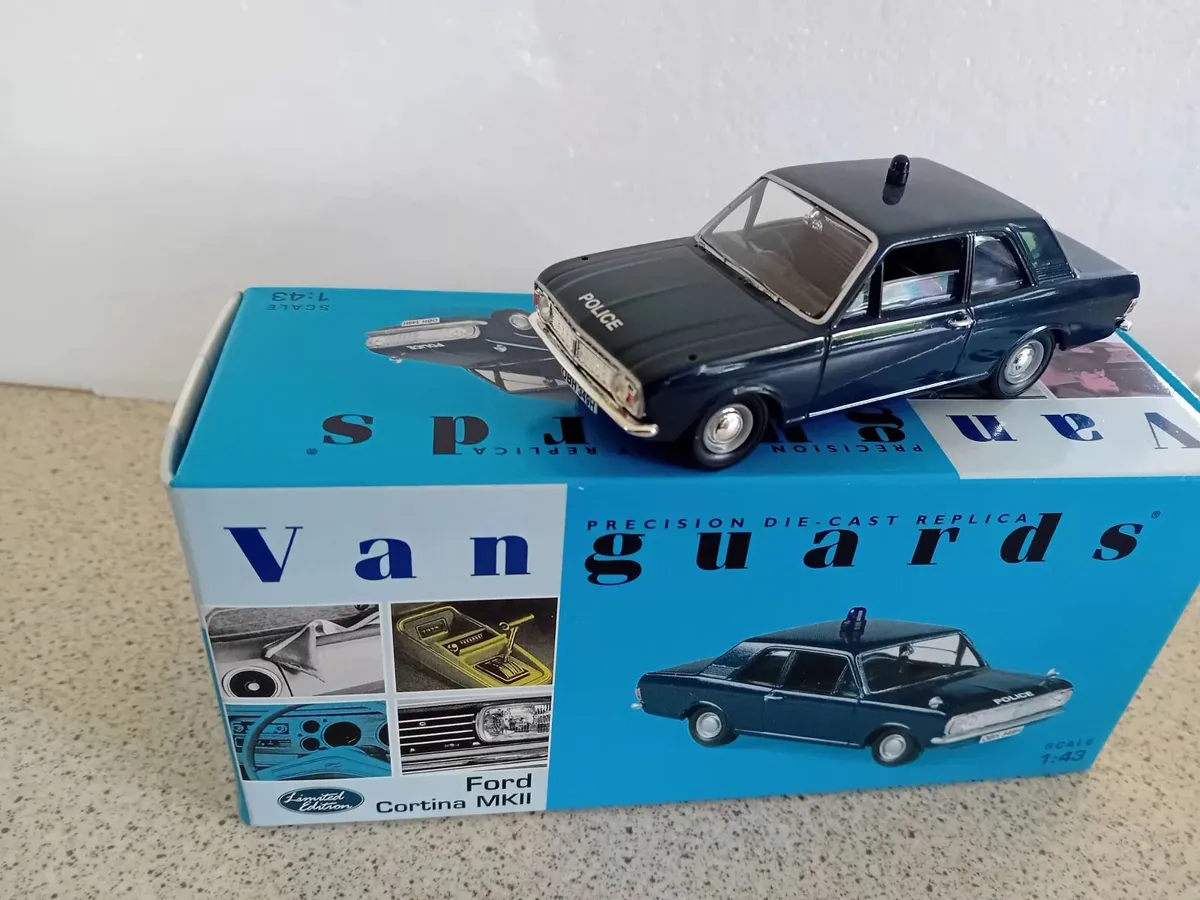 Ford Cortina Police car & 8 other car models - Image 1