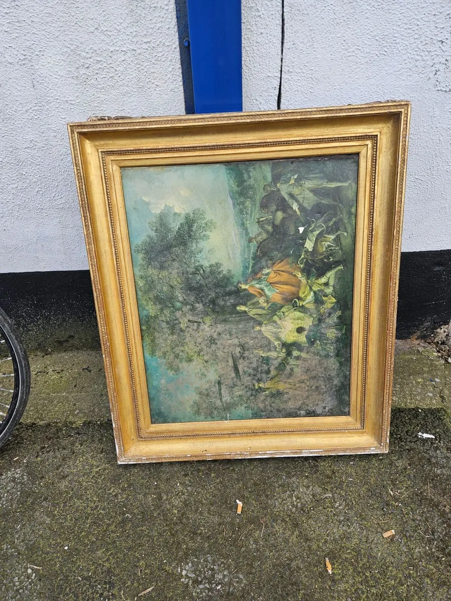 Vintage Large Picture Frame - Image 2