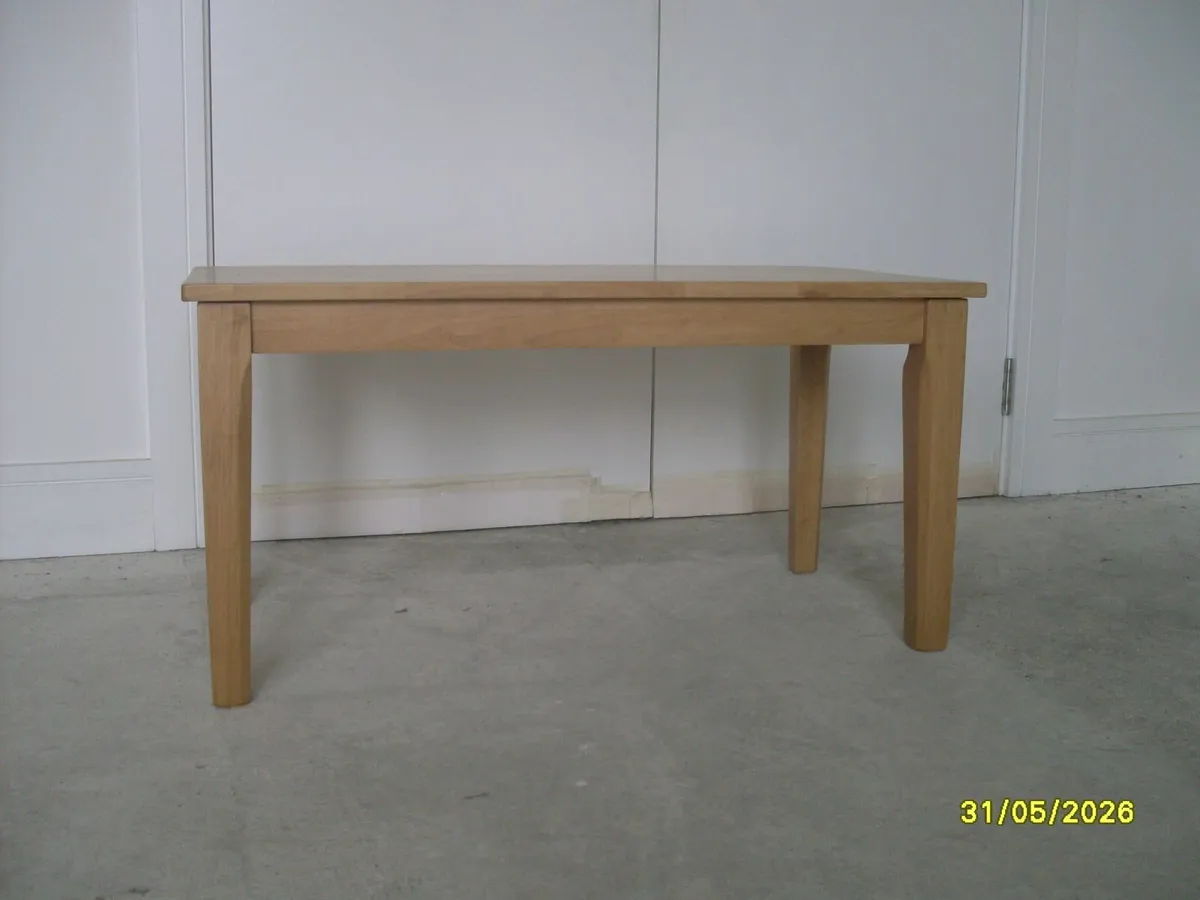 Solid Oak Coffee & Bedside Table - Image 2