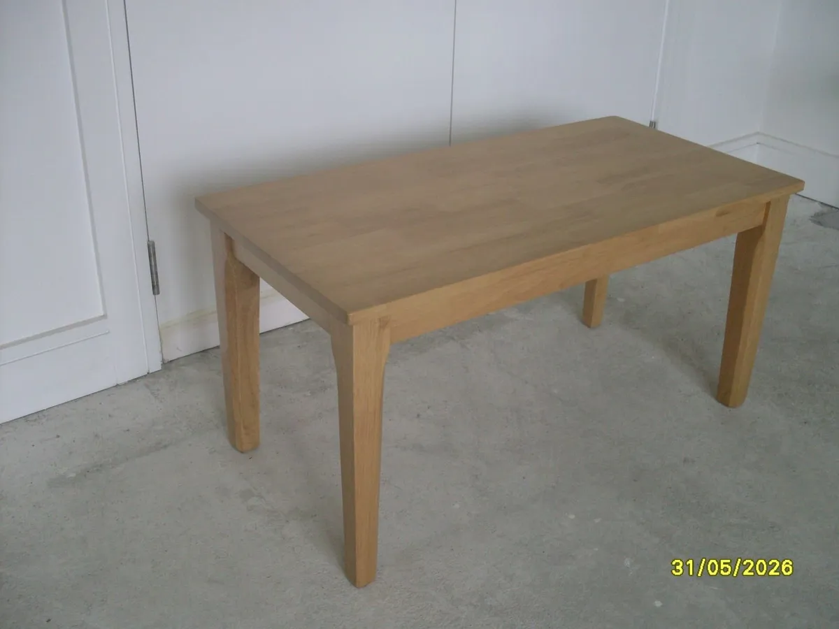Solid Oak Coffee & Bedside Table - Image 3