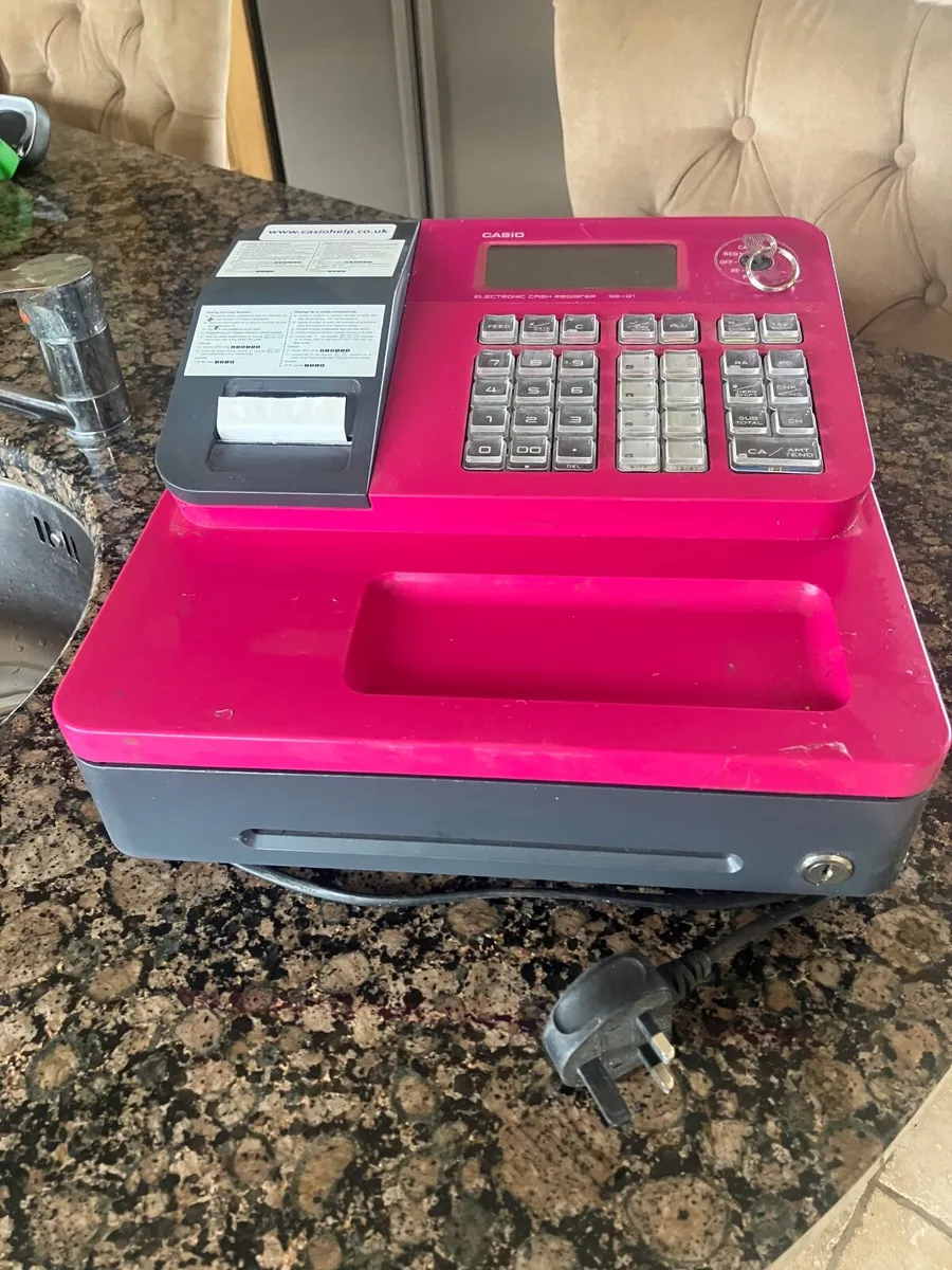 Casio cash register