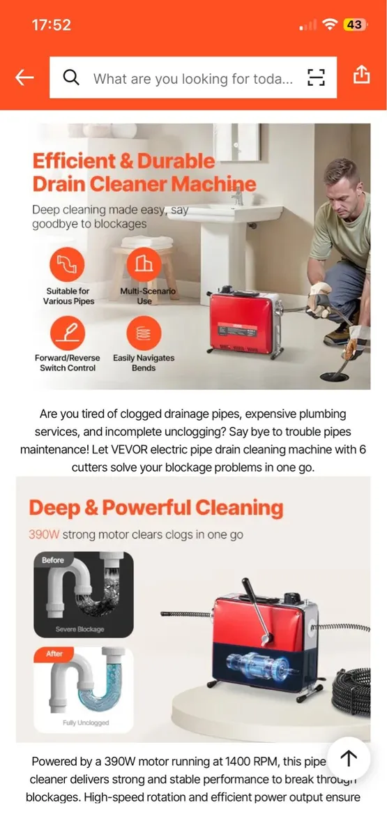 Drain cleaner machine - Image 4
