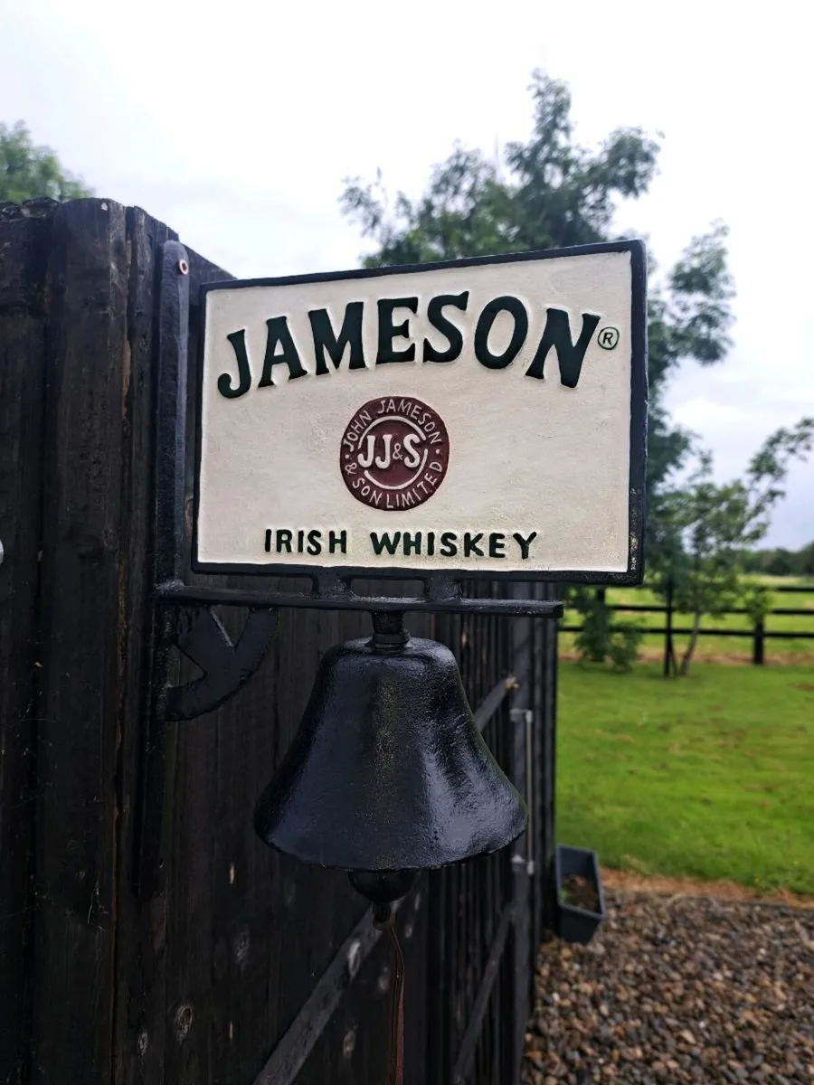 Jameson cast iron bell - Image 1