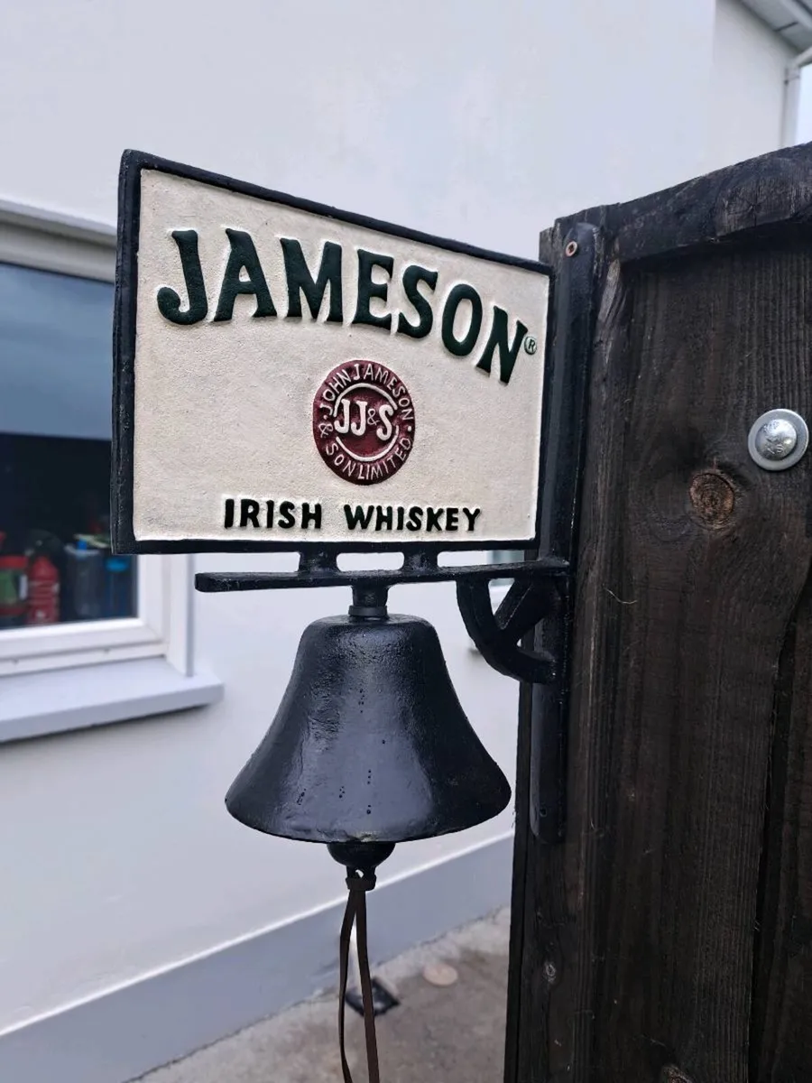 Jameson cast iron bell - Image 2