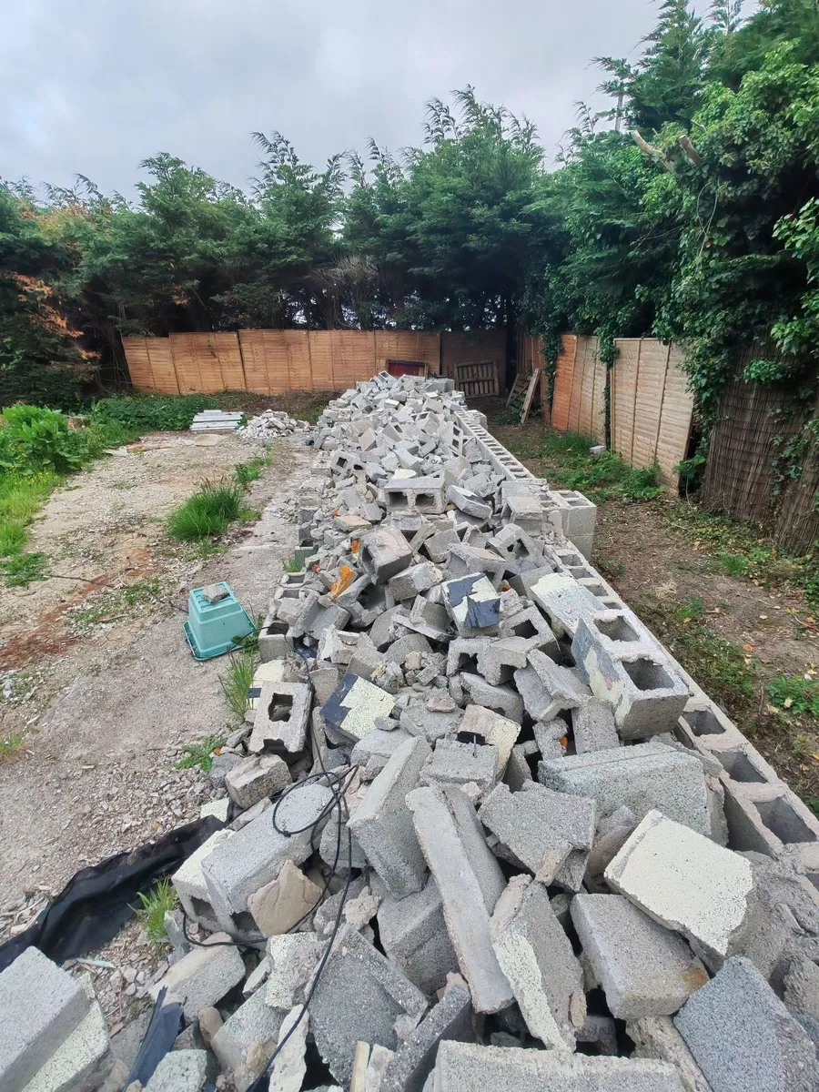 Rubble, used concrete filler - Image 2