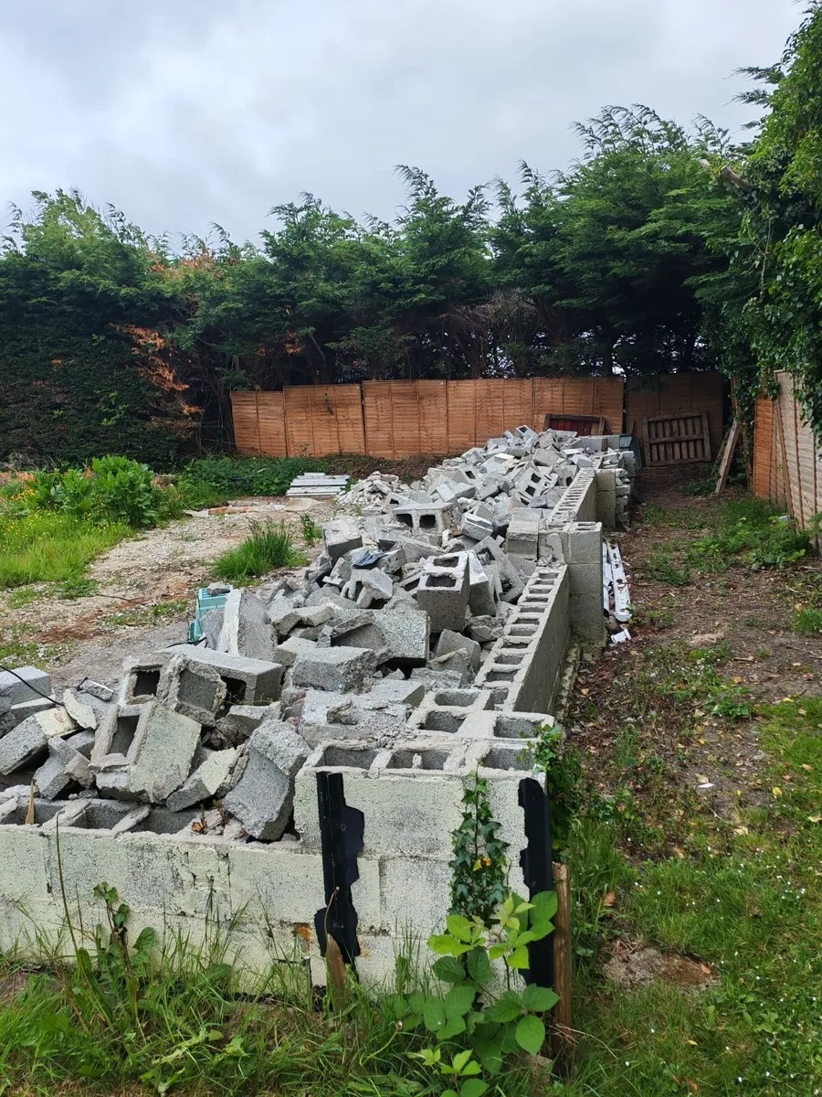 Rubble, used concrete filler - Image 1